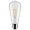 Satco 5 Watt ST19 LED Lamp, Clear, Medium Base, 90 CRI, 2700K, 120 Volts S21360 - alternate 1